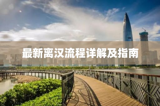 最新离汉流程详解及指南