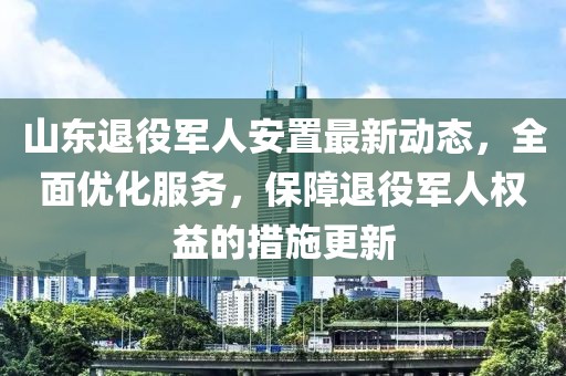 山东退役军人安置最新动态，全面优化服务，保障退役军人权益的措施更新