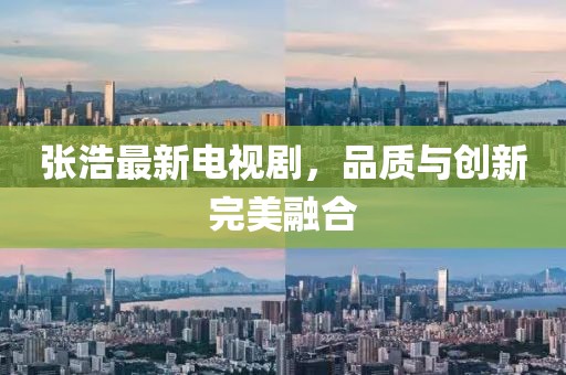 张浩最新电视剧，品质与创新完美融合