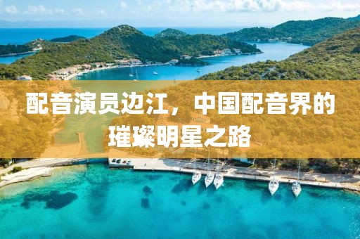 配音演员边江，中国配音界的璀璨明星之路