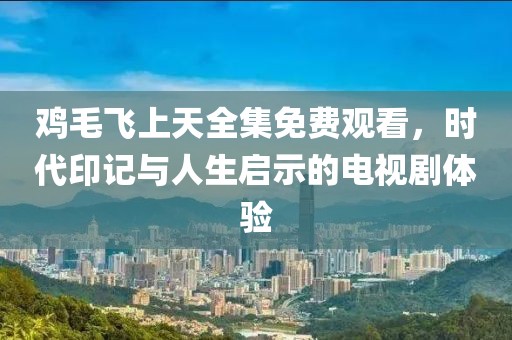 鸡毛飞上天全集免费观看，时代印记与人生启示的电视剧体验