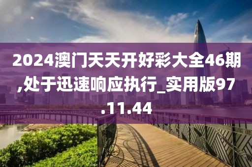 2024澳门天天开好彩大全46期,处于迅速响应执行_实用版97.11.44