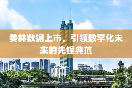 美林数据上市，引领数字化未来的先锋典范