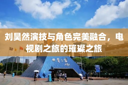 刘昊然演技与角色完美融合，电视剧之旅的璀璨之旅