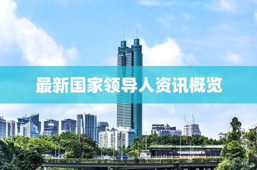 最新国家领导人资讯概览
