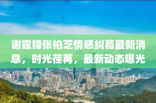 谢霆锋张柏芝情感纠葛最新消息，时光荏苒，最新动态曝光
