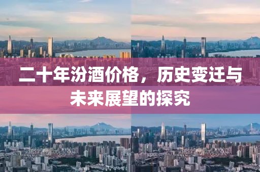 二十年汾酒价格，历史变迁与未来展望的探究