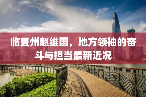 临夏州赵维国，地方领袖的奋斗与担当最新近况