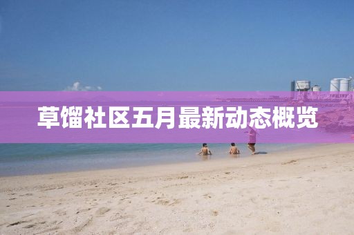 草馏社区五月最新动态概览