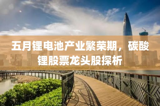 五月锂电池产业繁荣期，碳酸锂股票龙头股探析