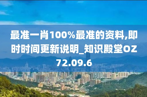 最准一肖100%最准的资料,即时时间更新说明_知识殿堂OZ72.09.6
