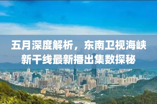 五月深度解析，东南卫视海峡新干线最新播出集数探秘