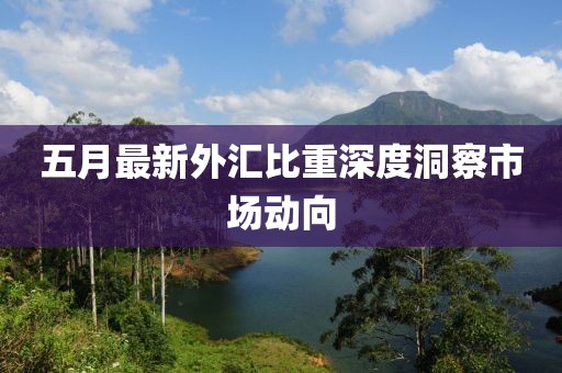 五月最新外汇比重深度洞察市场动向