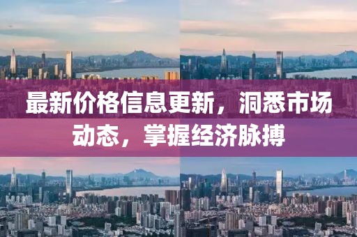 最新价格信息更新，洞悉市场动态，掌握经济脉搏