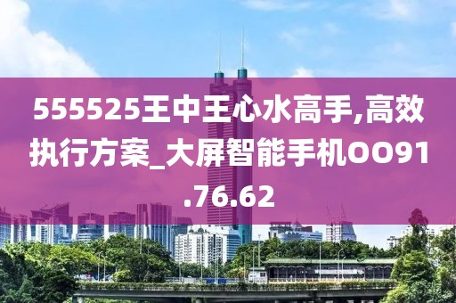 555525王中王心水高手,高效执行方案_大屏智能手机OO91.76.62