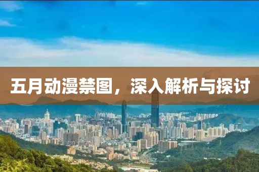 五月动漫禁图，深入解析与探讨