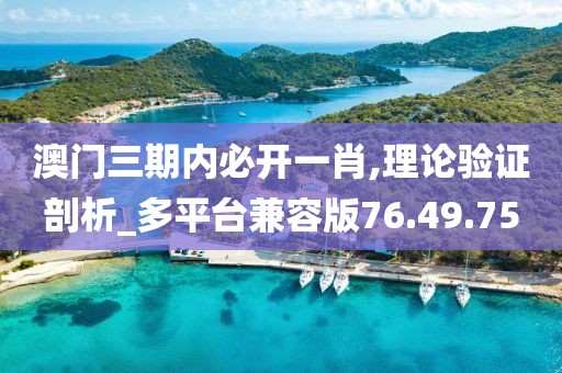 澳门三期内必开一肖,理论验证剖析_多平台兼容版76.49.75