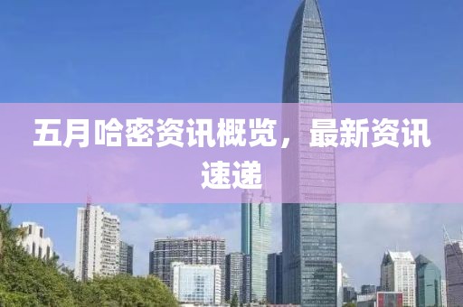 五月哈密资讯概览，最新资讯速递