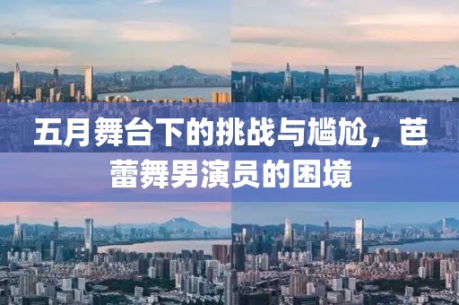 五月舞台下的挑战与尴尬，芭蕾舞男演员的困境