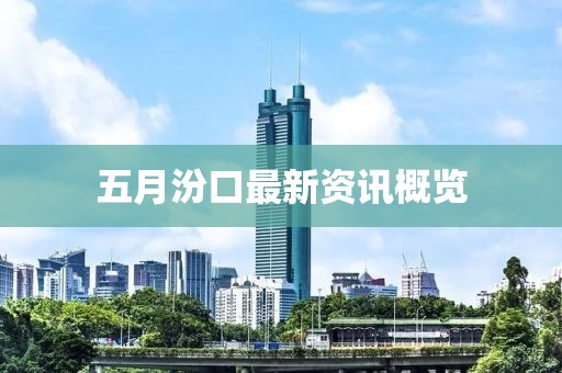 五月汾口最新资讯概览