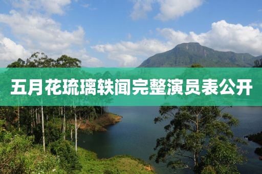 五月花琉璃轶闻完整演员表公开