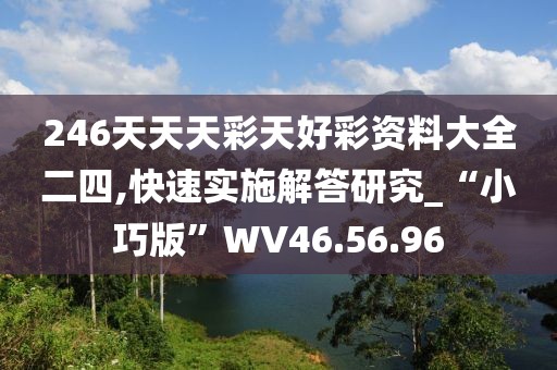 246天天天彩天好彩资料大全二四,快速实施解答研究_“小巧版”WV46.56.96