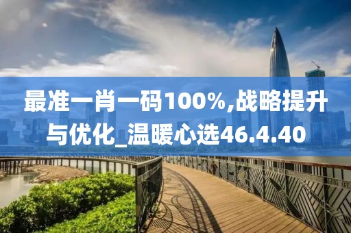 最准一肖一码100%,战略提升与优化_温暖心选46.4.40