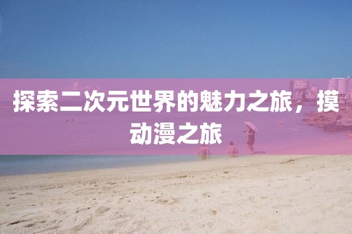 探索二次元世界的魅力之旅，摸动漫之旅