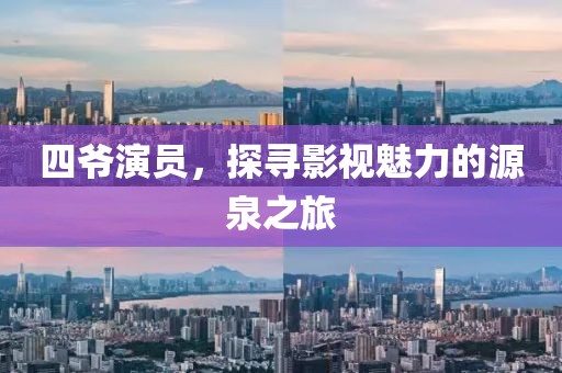 四爷演员，探寻影视魅力的源泉之旅