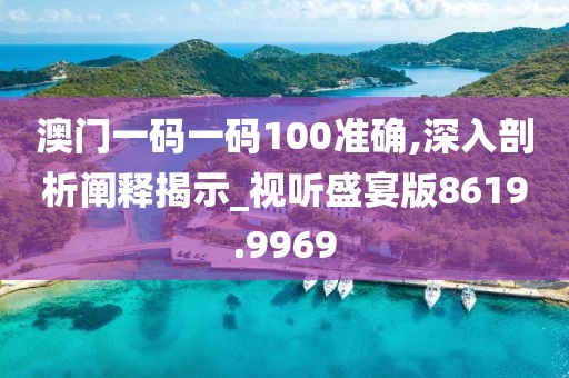 澳门一码一码100准确,深入剖析阐释揭示_视听盛宴版8619.9969