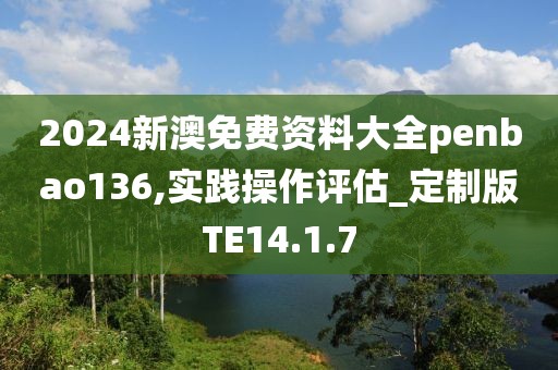 2024新澳免费资料大全penbao136,实践操作评估_定制版TE14.1.7