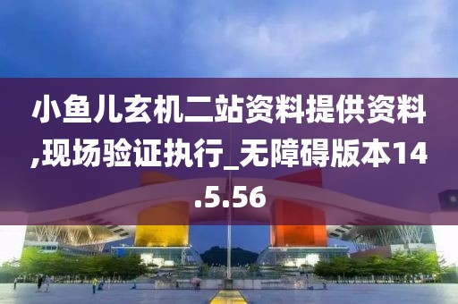 小鱼儿玄机二站资料提供资料,现场验证执行_无障碍版本14.5.56