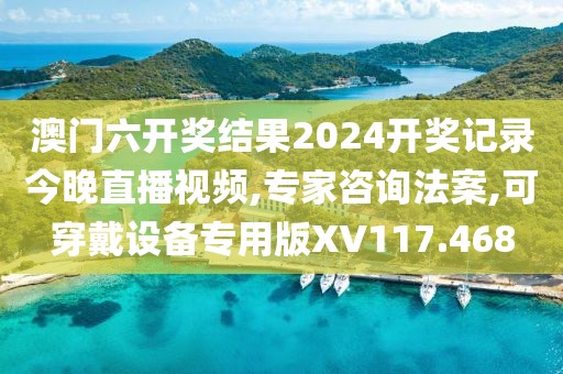 澳门六开奖结果2024开奖记录今晚直播视频,专家咨询法案,可穿戴设备专用版XV117.468