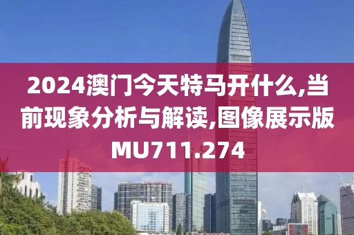 2024澳门今天特马开什么,当前现象分析与解读,图像展示版MU711.274