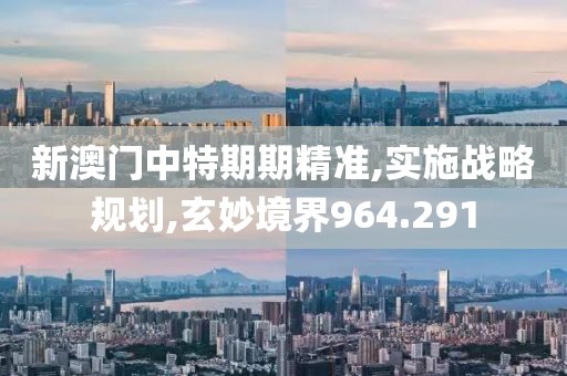 新澳门中特期期精准,实施战略规划,玄妙境界964.291