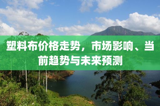塑料布价格走势，市场影响、当前趋势与未来预测