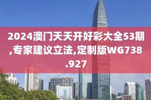 2024澳门天天开好彩大全53期,专家建议立法,定制版WG738.927