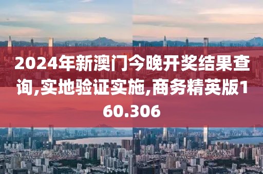 2024年新澳门今晚开奖结果查询,实地验证实施,商务精英版160.306