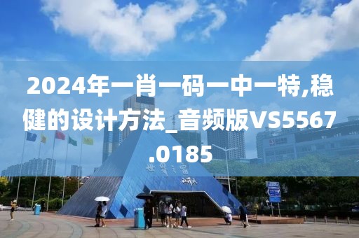 2024年一肖一码一中一特,稳健的设计方法_音频版VS5567.0185