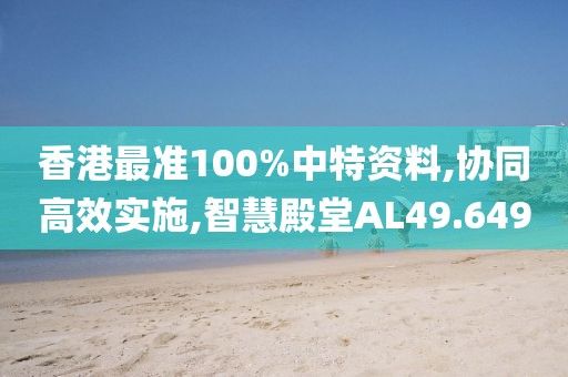 香港最准100%中特资料,协同高效实施,智慧殿堂AL49.649