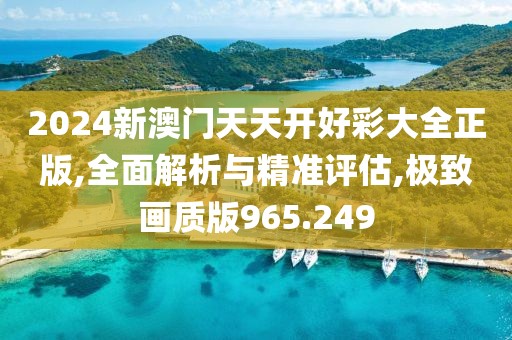 2024新澳门天天开好彩大全正版,全面解析与精准评估,极致画质版965.249