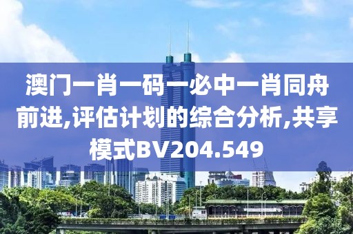 澳门一肖一码一必中一肖同舟前进,评估计划的综合分析,共享模式BV204.549