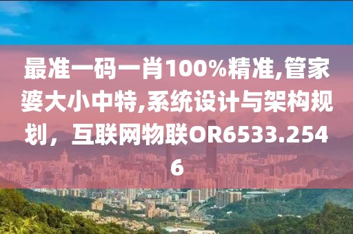 最准一码一肖100%精准,管家婆大小中特,系统设计与架构规划，互联网物联OR6533.2546