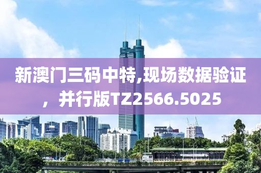 新澳门三码中特,现场数据验证，并行版TZ2566.5025