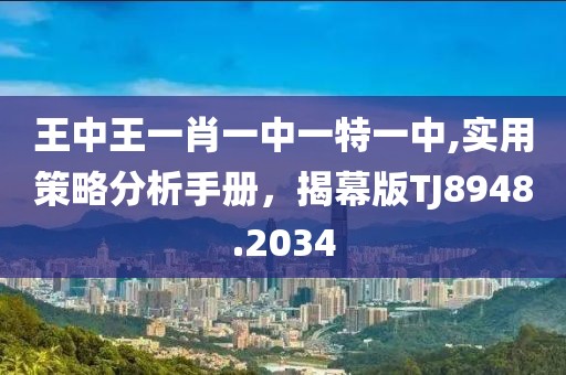 王中王一肖一中一特一中,实用策略分析手册，揭幕版TJ8948.2034