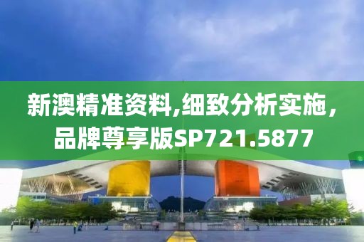 新澳精准资料,细致分析实施，品牌尊享版SP721.5877