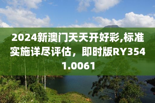 2024新澳门天天开好彩,标准实施详尽评估，即时版RY3541.0061