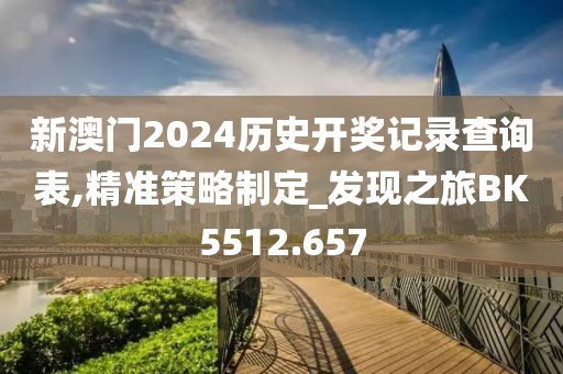 新澳门2024历史开奖记录查询表,精准策略制定_发现之旅BK5512.657