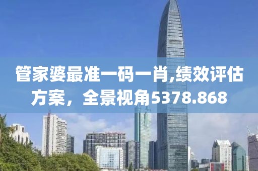 管家婆最准一码一肖,绩效评估方案，全景视角5378.868