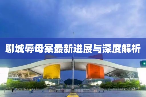 聊城辱母案最新进展与深度解析